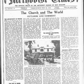 The New Zealand Methodist Times: 20th July 1946
