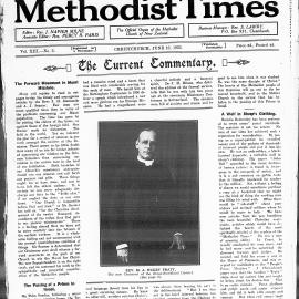 The New Zealand Methodist Times: 10th June 1922