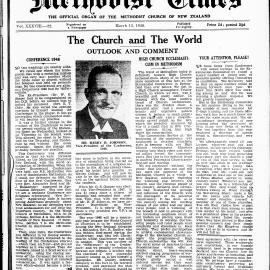 The New Zealand Methodist Times: 13th March 1948