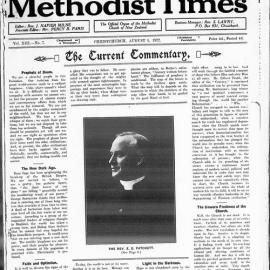 The New Zealand Methodist Times: 5th August 1922