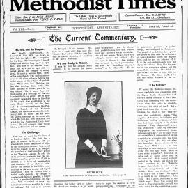 The New Zealand Methodist Times: 19th August 1922