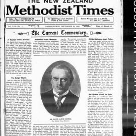 The New Zealand Methodist Times: 30th September 1922