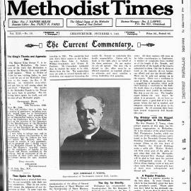 The New Zealand Methodist Times: 9th December 1922