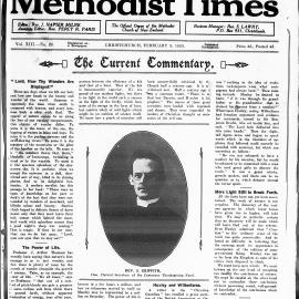 The New Zealand Methodist Times: 3rd February 1923