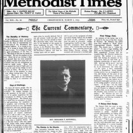 The New Zealand Methodist Times: 3rd March 1923