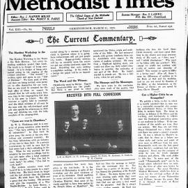 The New Zealand Methodist Times: 31st March 1923