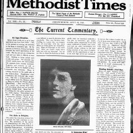 The New Zealand Methodist Times: 28th April 1923