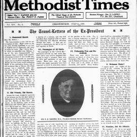 The New Zealand Methodist Times: 21st July 1923
