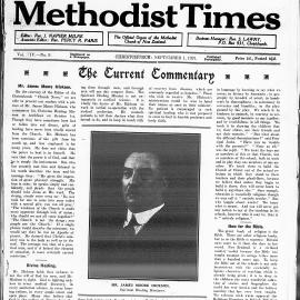 The New Zealand Methodist Times: 1st September 1923