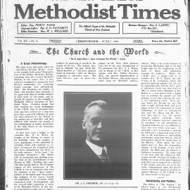 The New Zealand Methodist Times: 7th June 1924