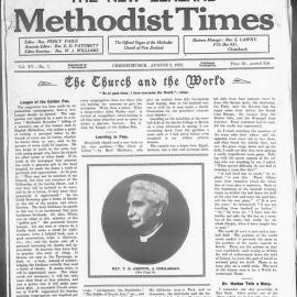 The New Zealand Methodist Times: 2nd August 1924