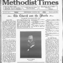 The New Zealand Methodist Times: 16th August 1924