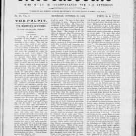The Advocate: 27th October 1894