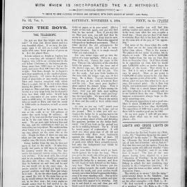 The Advocate: 3rd November 1894