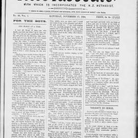 The Advocate: 17th November 1894