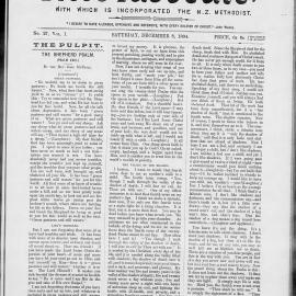 The Advocate: 8th December 1894