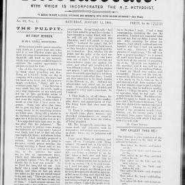 The Advocate: 12th January 1895