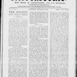 The Advocate: 26th January 1895