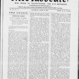 The Advocate: 6th April 1895