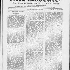 The Advocate: 20th April 1895