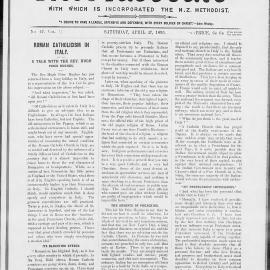 The Advocate: 27th April 1895
