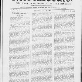 The Advocate: 25th May 1895