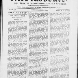 The Advocate: 1st June 1895