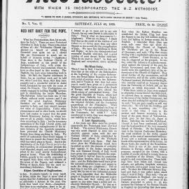 The Advocate: 20th July 1895