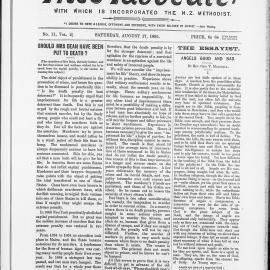 The Advocate: 17th August 1895