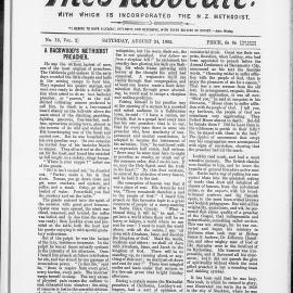 The Advocate: 24th August 1895