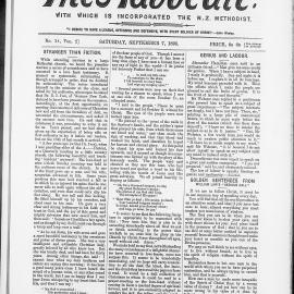 The Advocate: 7th September 1895