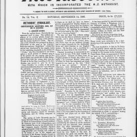 The Advocate: 14th September 1895