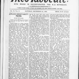 The Advocate: 21st September 1895