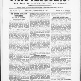 The Advocate: 28th September 1895