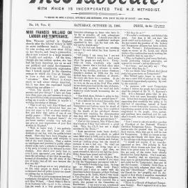 The Advocate: 12th October 1895