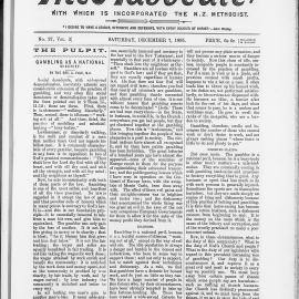 The Advocate: 7th December 1895