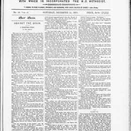 The Advocate: 21st December 1895