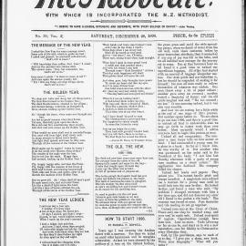 The Advocate: 28th December 1895