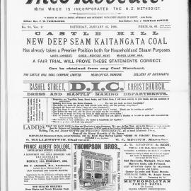The Advocate: 25th January 1896