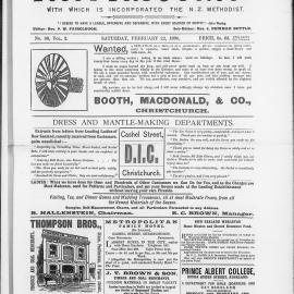 The Advocate: 22nd February 1896