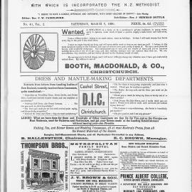 The Advocate: 7th March 1896