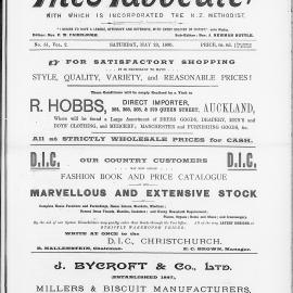 The Advocate: 23rd May 1896
