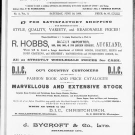 The Advocate: 20th June 1896
