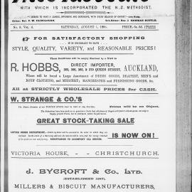 The Advocate: 1st August 1896