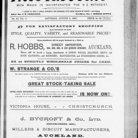 The Advocate: 8th August 1896