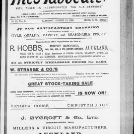The Advocate: 15th August 1896