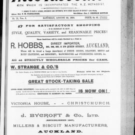The Advocate: 29th August 1896