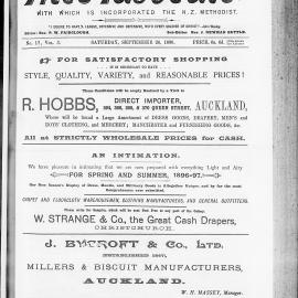 The Advocate: 26th September 1896