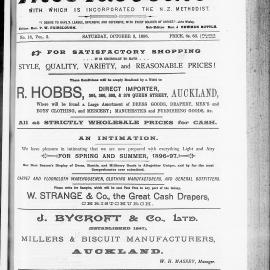 The Advocate: 3rd October 1896
