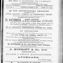 The Advocate: 21st November 1896